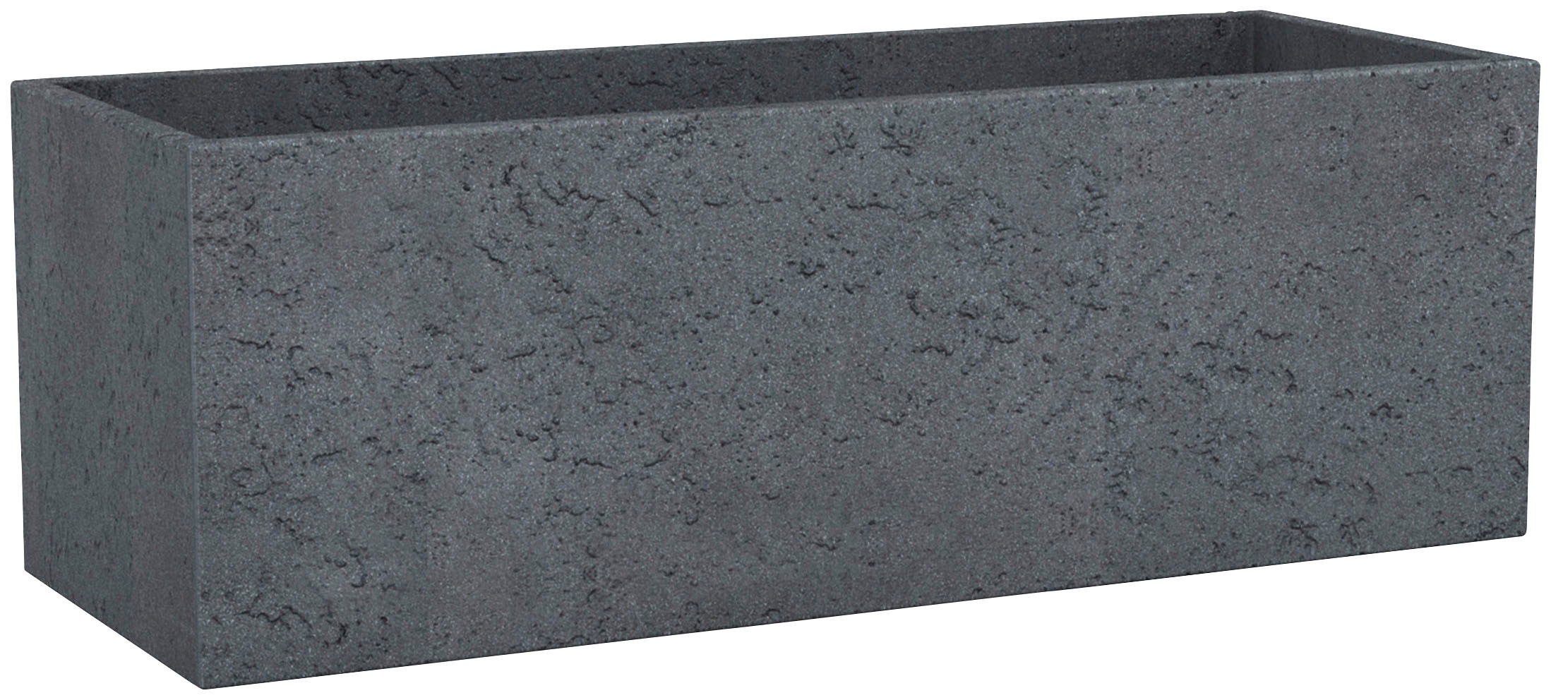 Scheurich Pflanzgefäß C-Cube Long 80 cm Stony Grey günstig online kaufen