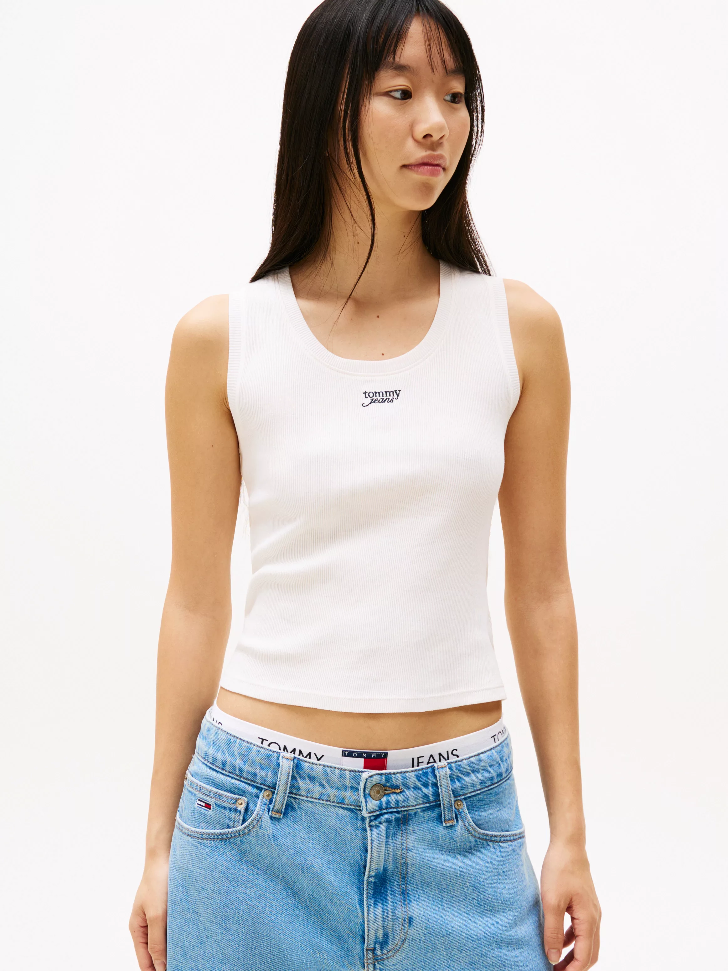 Tommy Jeans Tanktop TJW SLIM SCRIPT günstig online kaufen