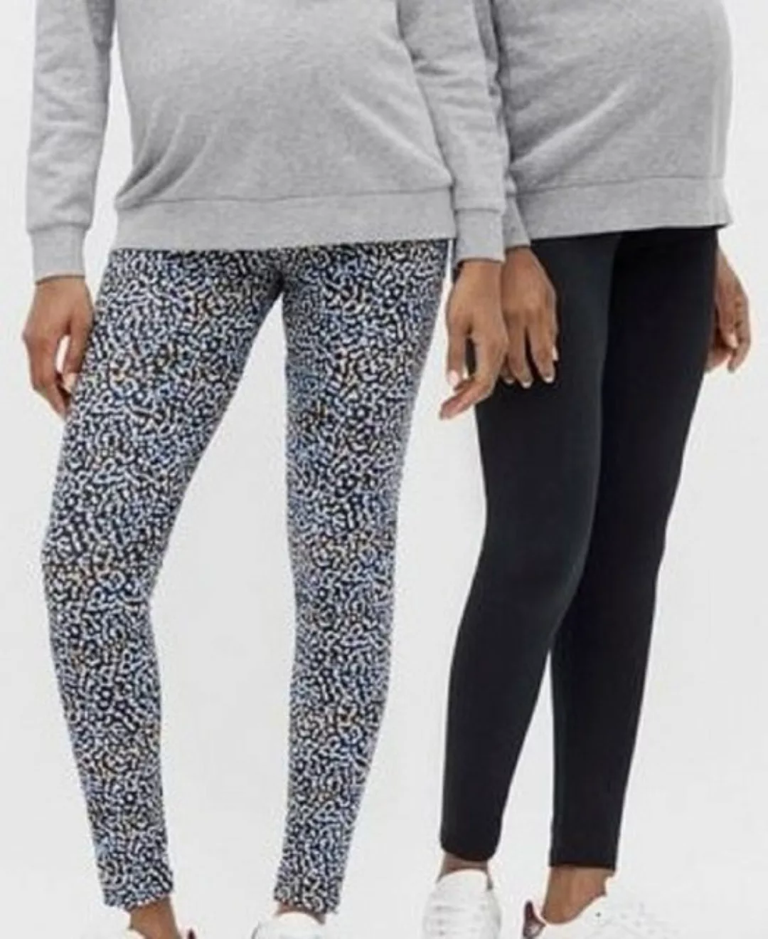 Mamalicious Umstandsleggings 2er Pack Leggings für Schwangerschaft Umstands günstig online kaufen