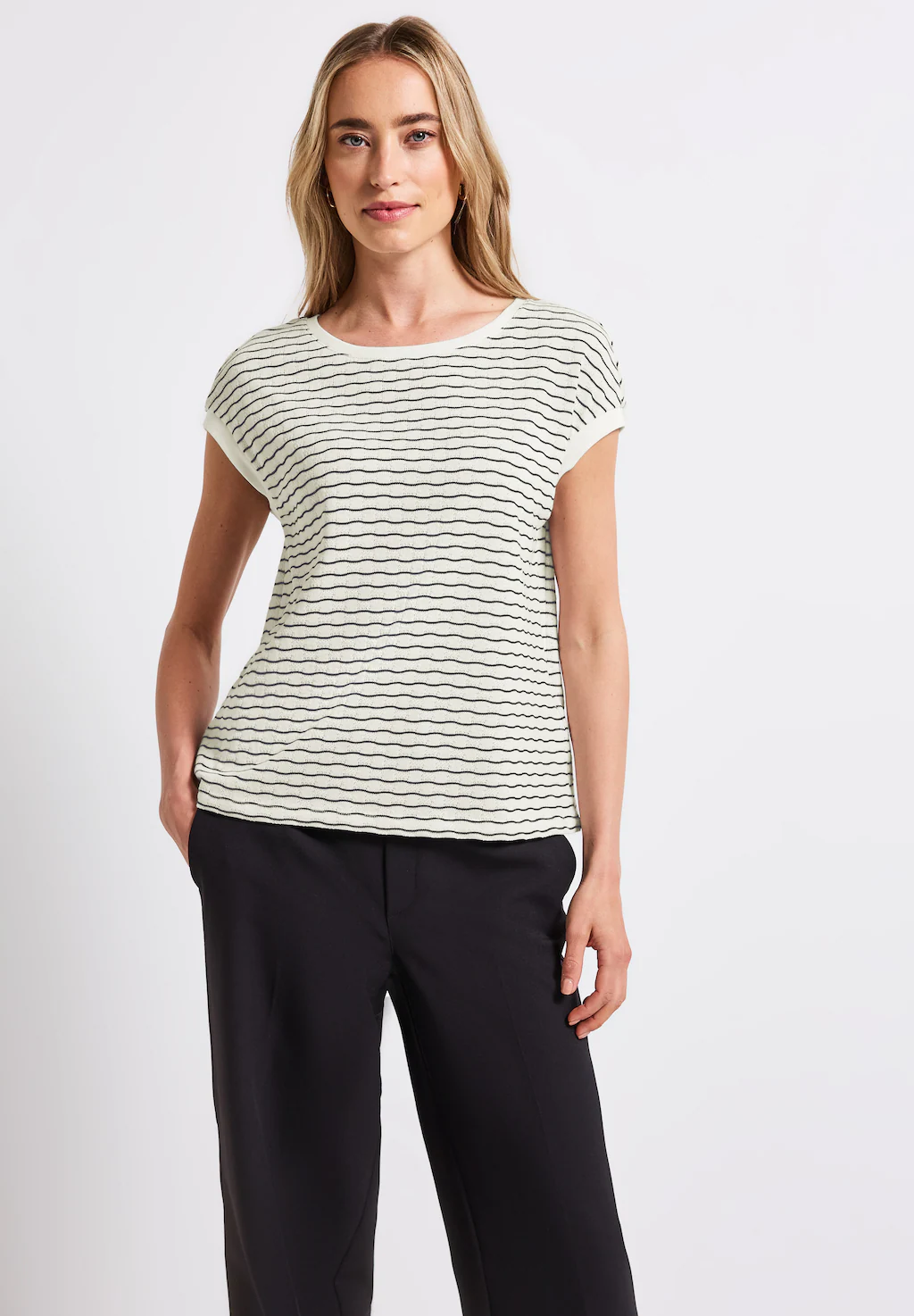 STREET ONE T-Shirt, im soften Baumwoll-Mix günstig online kaufen