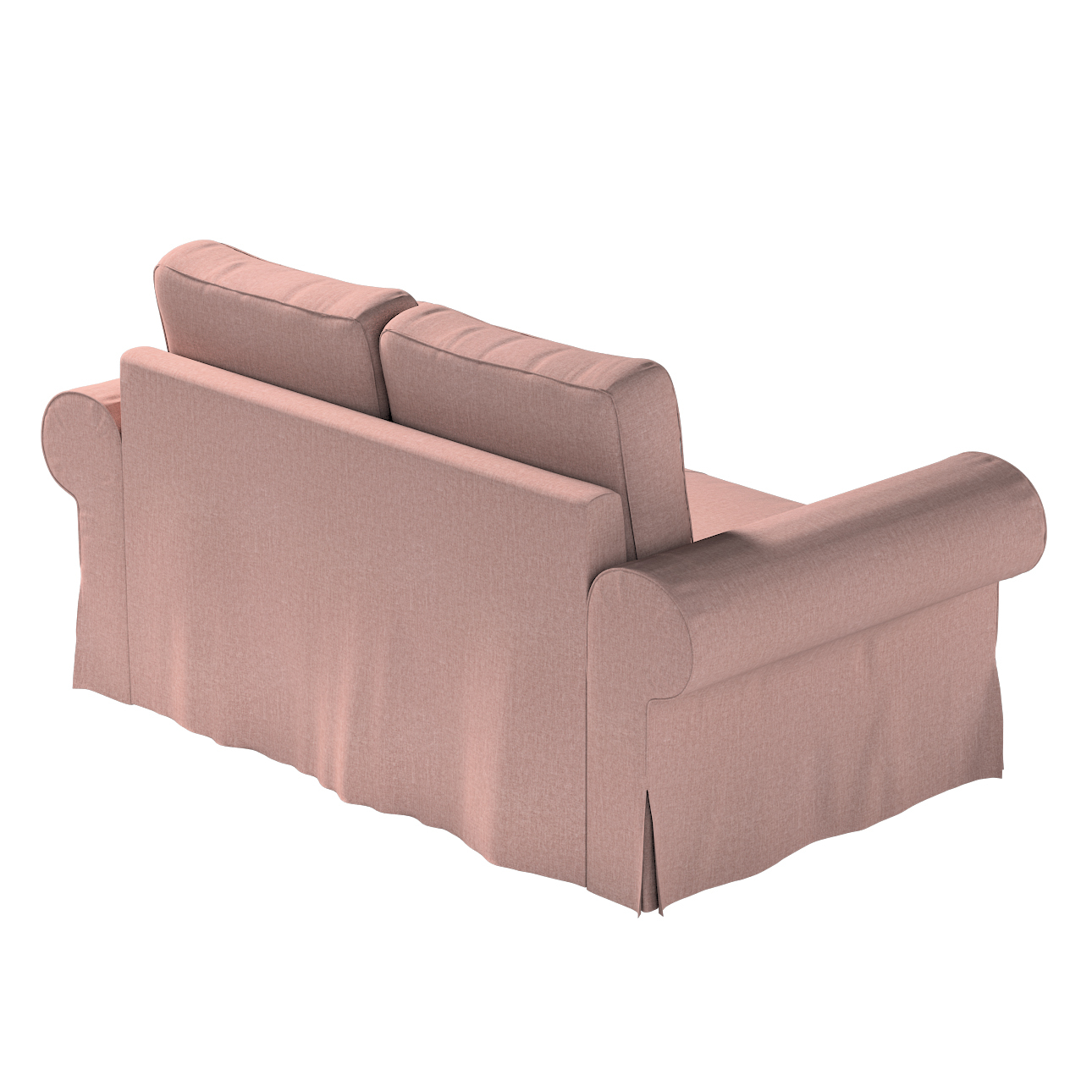 Bezug für Backabro 2-Sitzer Sofa ausklappbar, altrosa, Bezug für Backabro 2 günstig online kaufen