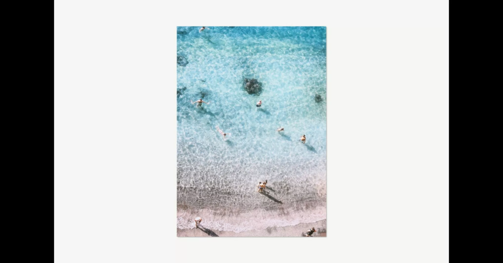 David & David Studio Sorrento Beach Kunstdruck von Thao Courtial (50 x 70 c günstig online kaufen
