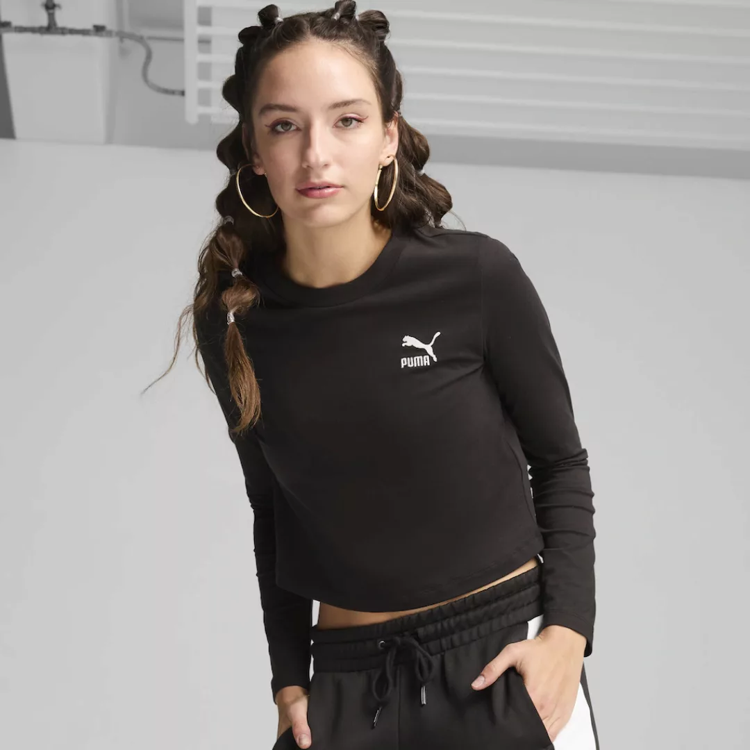 PUMA T-Shirt "CLASSICS Langarm-Shirt Damen" günstig online kaufen