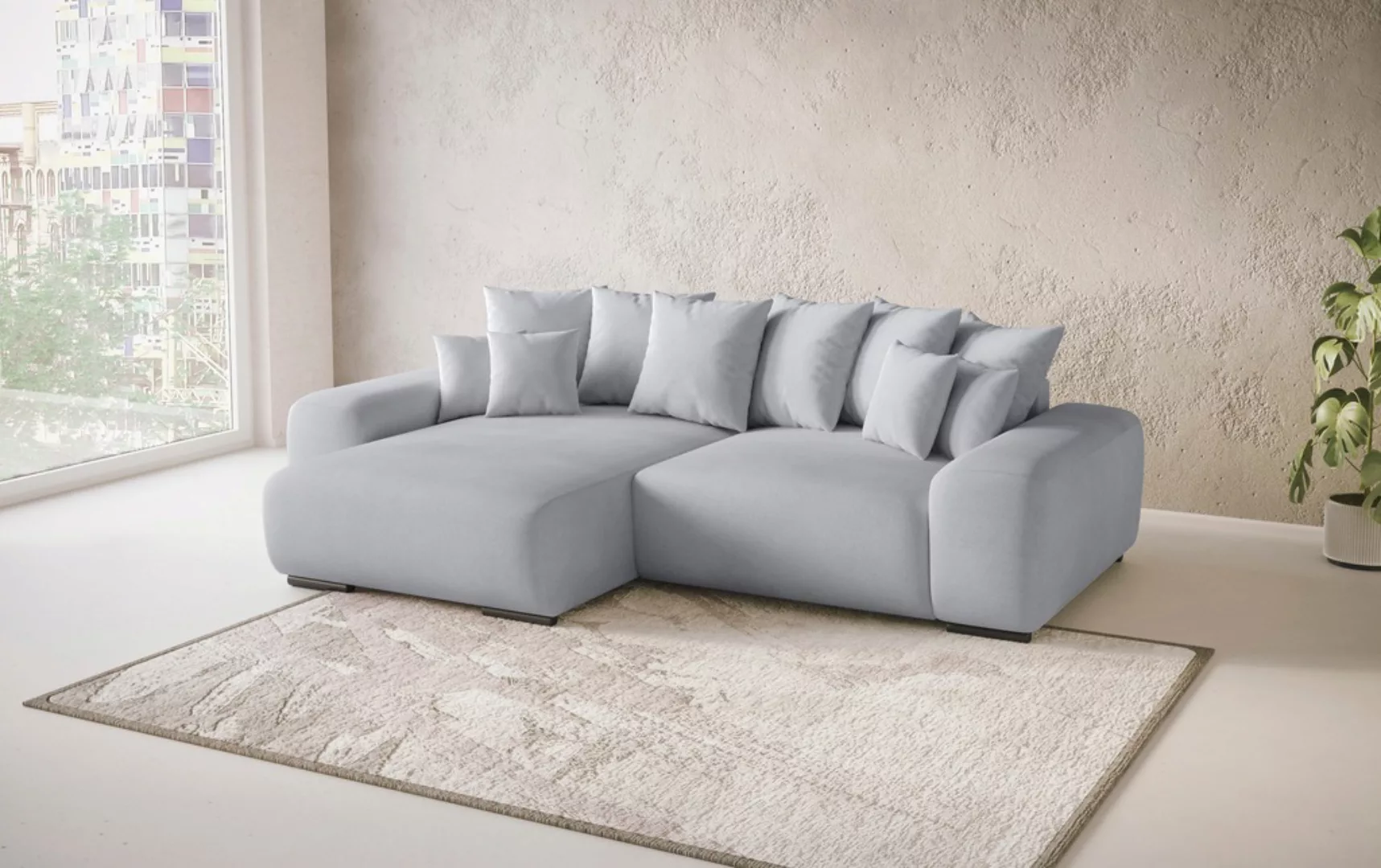 Mr. Couch Polsterecke »Sundance, L-Form«, Dauerschläfer mit Bett, Bettkaste günstig online kaufen