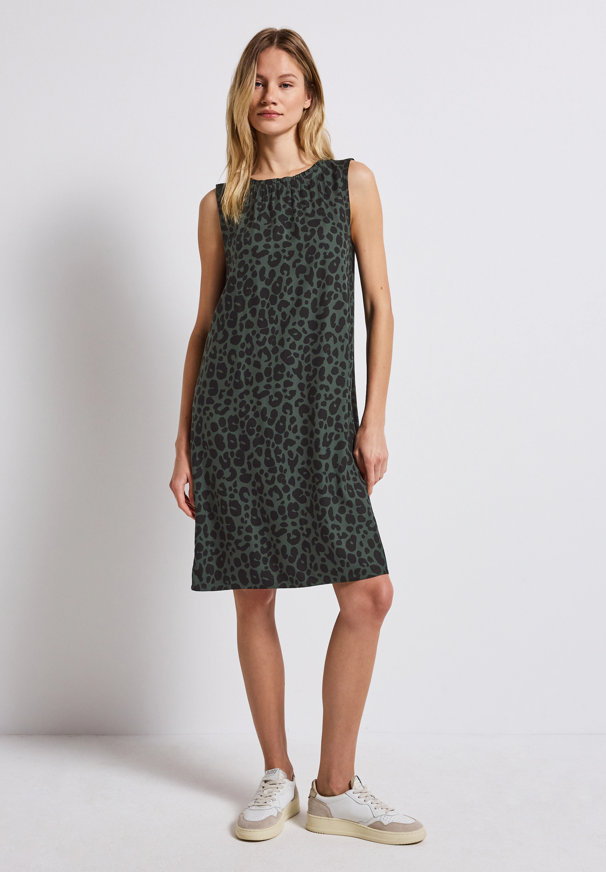 STREET ONE Sommerkleid, mit Animal Print-Mix günstig online kaufen