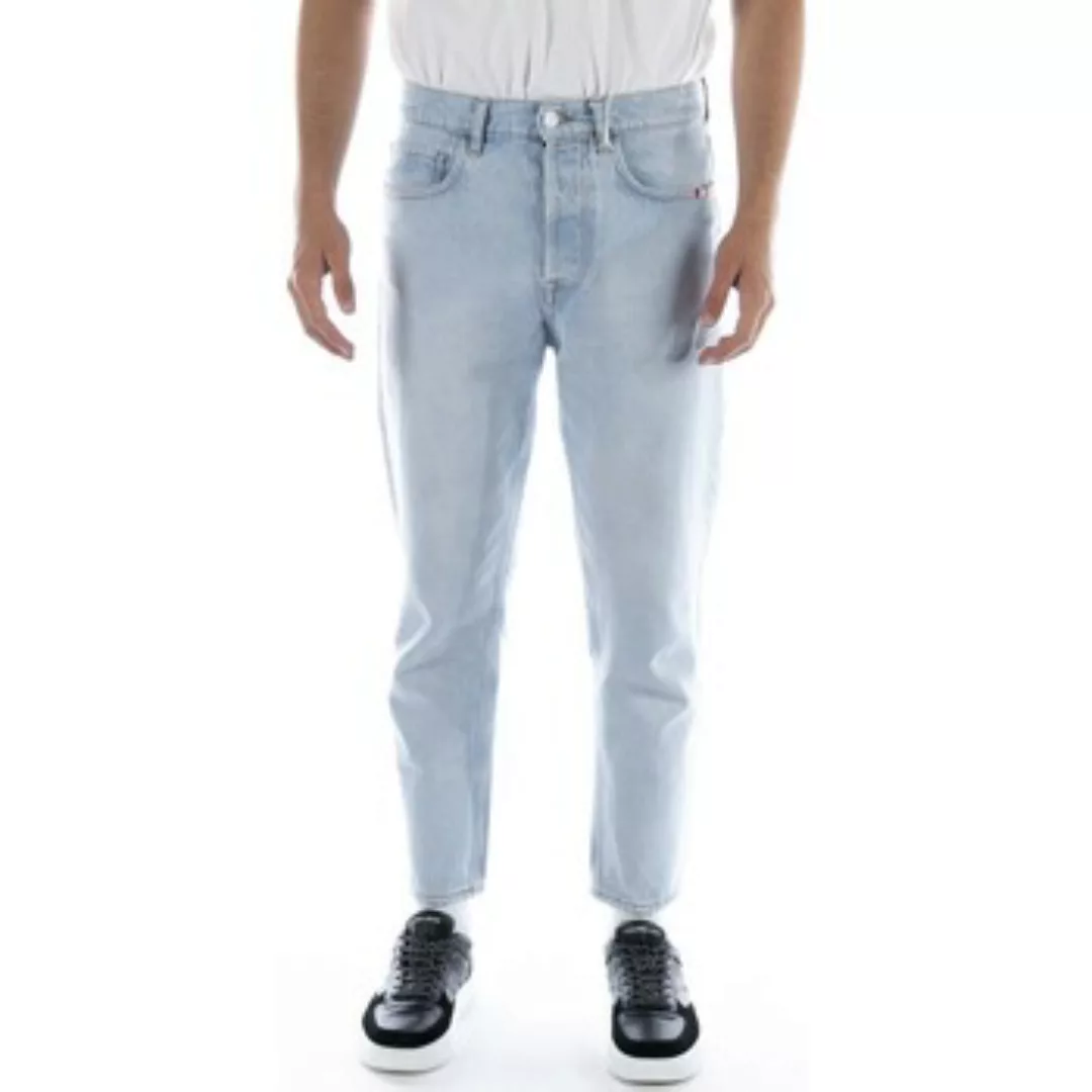 Amish  Jeans Pantaloni  Jeremiah Denim Bleached Azzurro günstig online kaufen