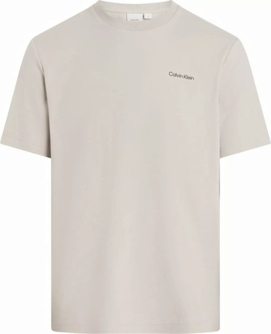 Calvin Klein T-Shirt Micro Logo aus dickem Winterjersey, mit Logoprint günstig online kaufen