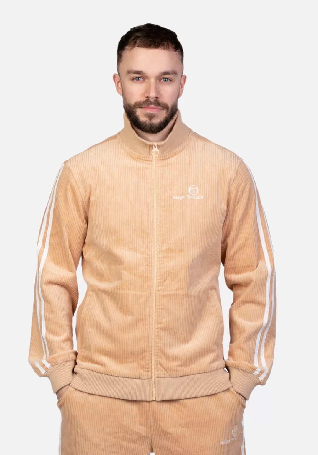 Sergio Tacchini Trainingsjacke "EDGAR CORDUROY TRACK TOP Herren", ohne Kapu günstig online kaufen