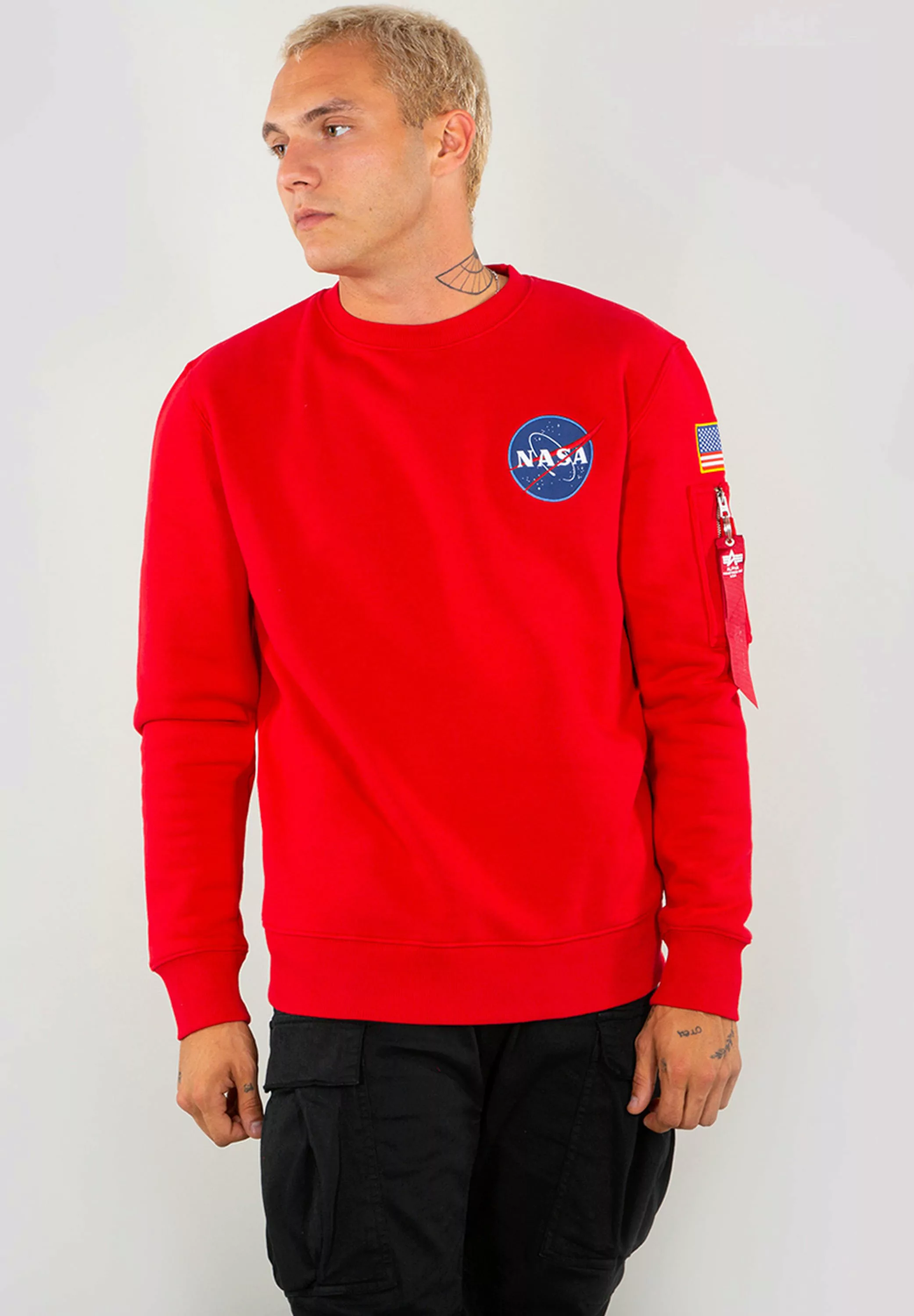 Alpha Industries Sweater "ALPHA INDUSTRIES Men - Sweatshirts Space Shuttle günstig online kaufen