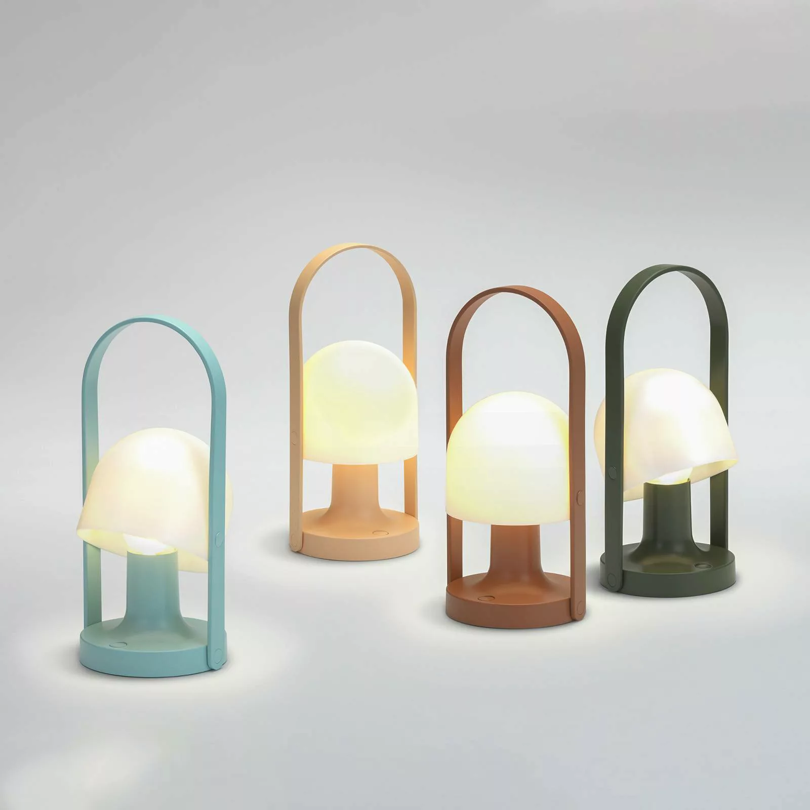 MARSET FollowMe LED-Akku-Tischlampe, terracotta günstig online kaufen