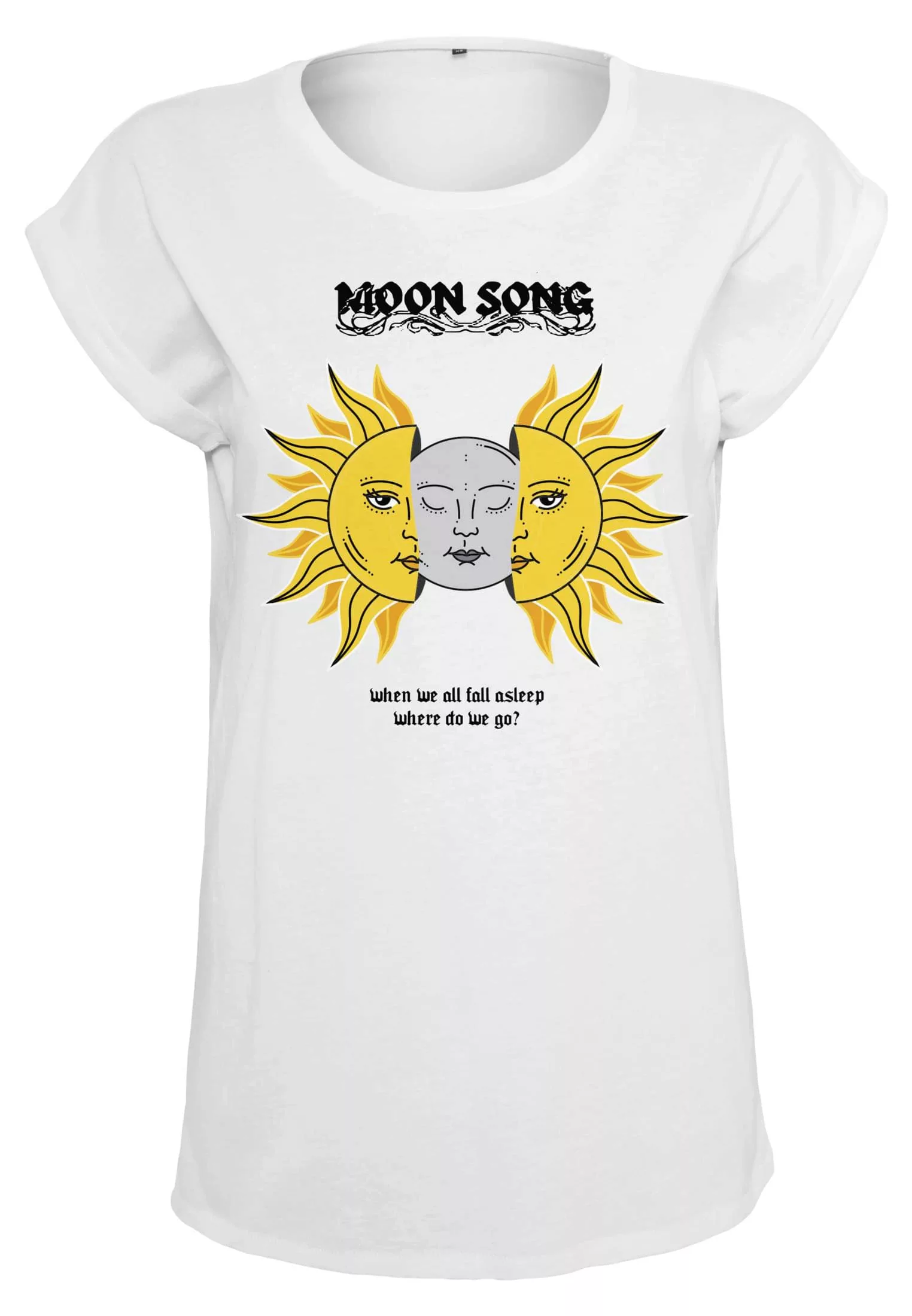 MisterTee Kurzarmshirt "Damen Moon Song Tee", (1 tlg.) günstig online kaufen