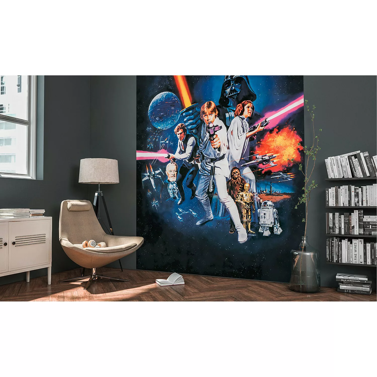 Komar Vliestapete »Star Wars Poster Classic 1«, 200x250 cm (Breite x Höhe), günstig online kaufen