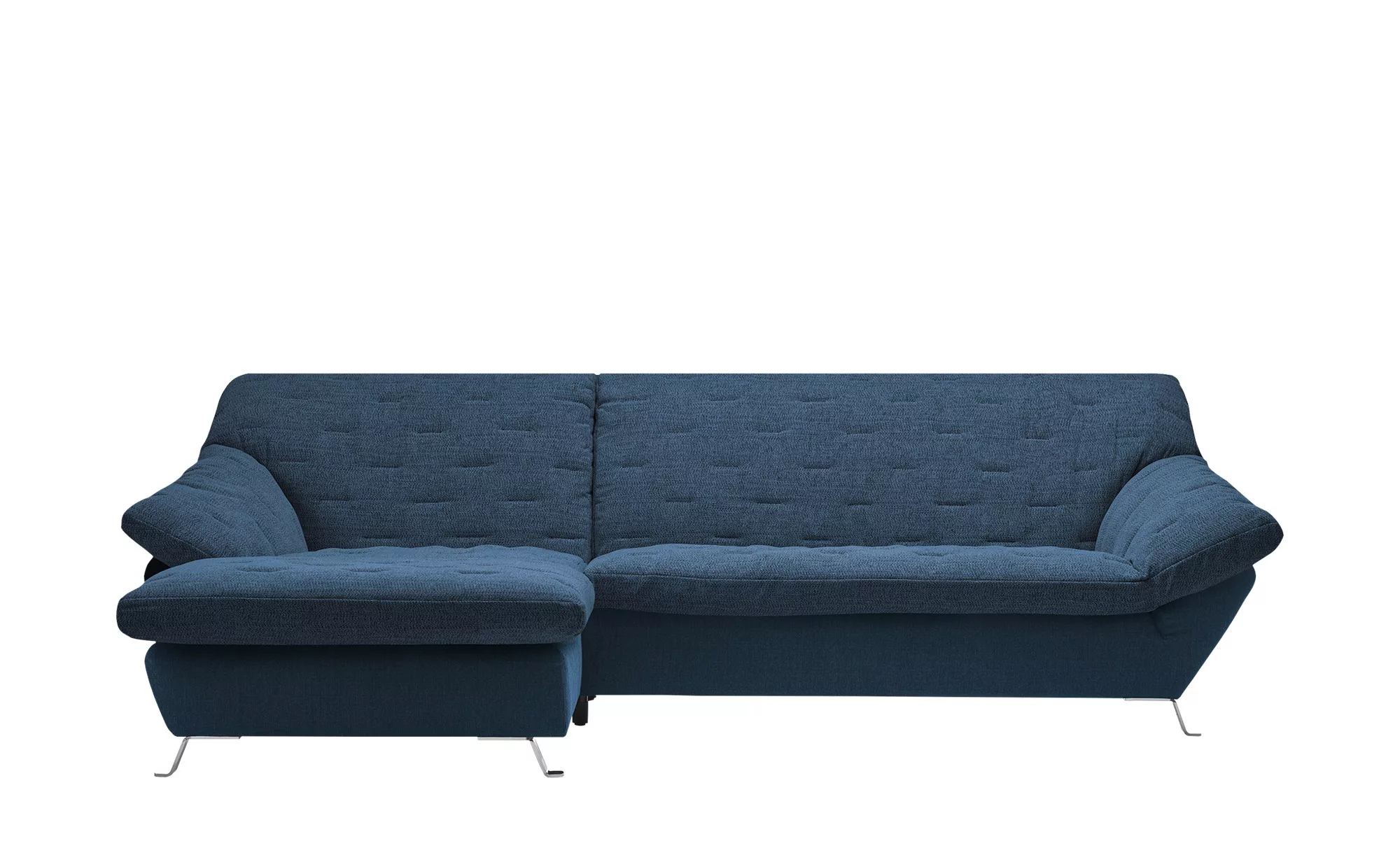Ecksofa - blau - 84 cm - Polstermöbel > Sofas > Ecksofas - Möbel Kraft günstig online kaufen