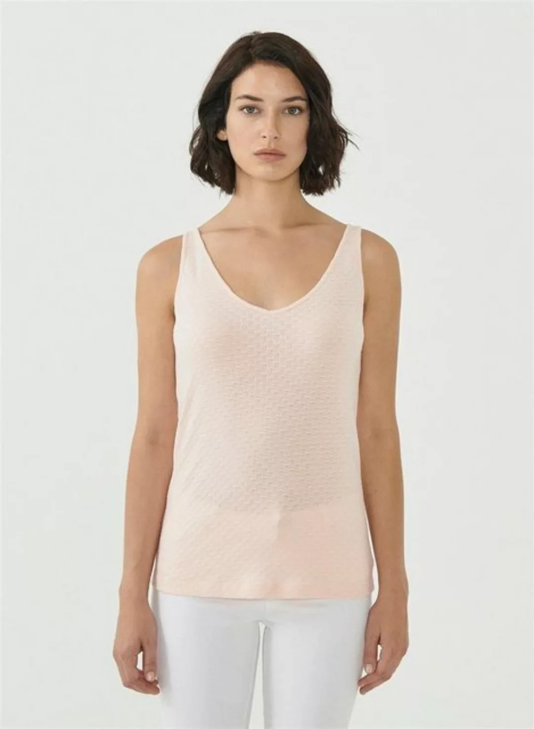 ORGANICATION 2-in-1-Top Women's Tank Top in Powder Pink günstig online kaufen