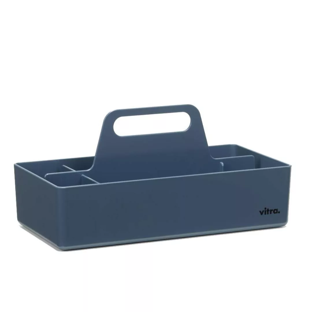 Vitra - Vitra Toolbox Aufbewahrungsbox - seeblau/32.7x16.7x15.6cm günstig online kaufen