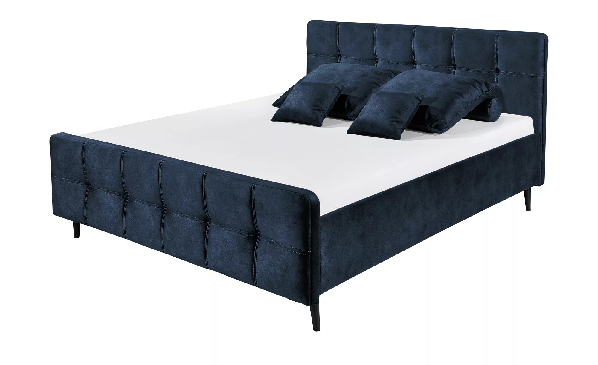 meinBett Polsterbettgestell - blau - 189 cm - 102 cm - Betten > Doppelbette günstig online kaufen