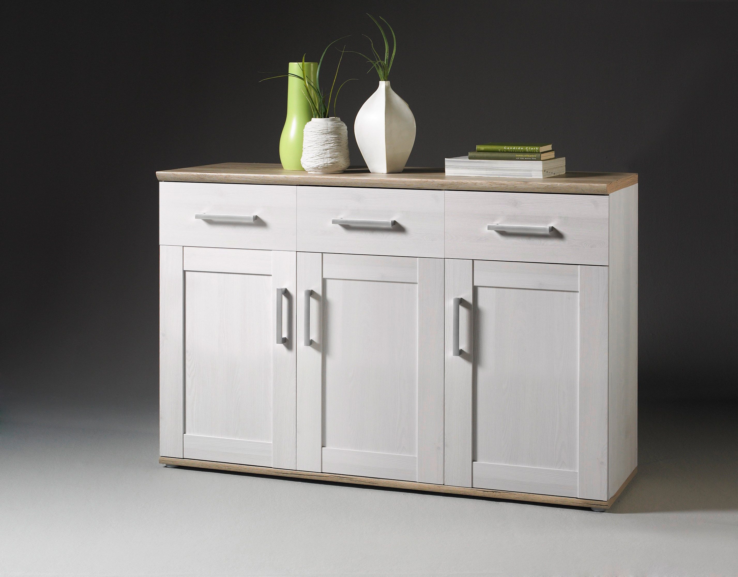 HBZ Sideboard "Romance im Landhaustil, Wohnzimmerschrank BxHxT 140x88x45 cm günstig online kaufen