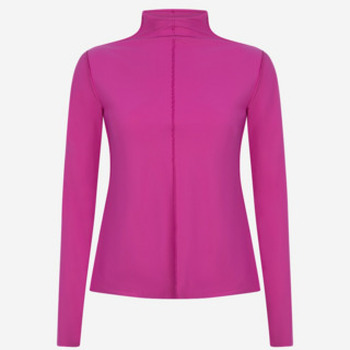 Jane Lushka  Blusen Rollkragenshirt für Damen in lila günstig online kaufen