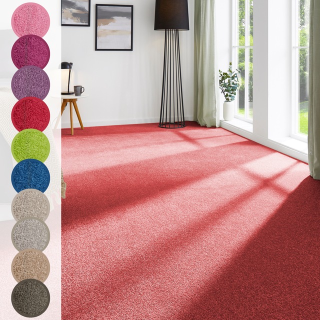 Andiamo Teppichboden »Ines, Kräuselvelours, Made in Netherlands«, rechtecki günstig online kaufen