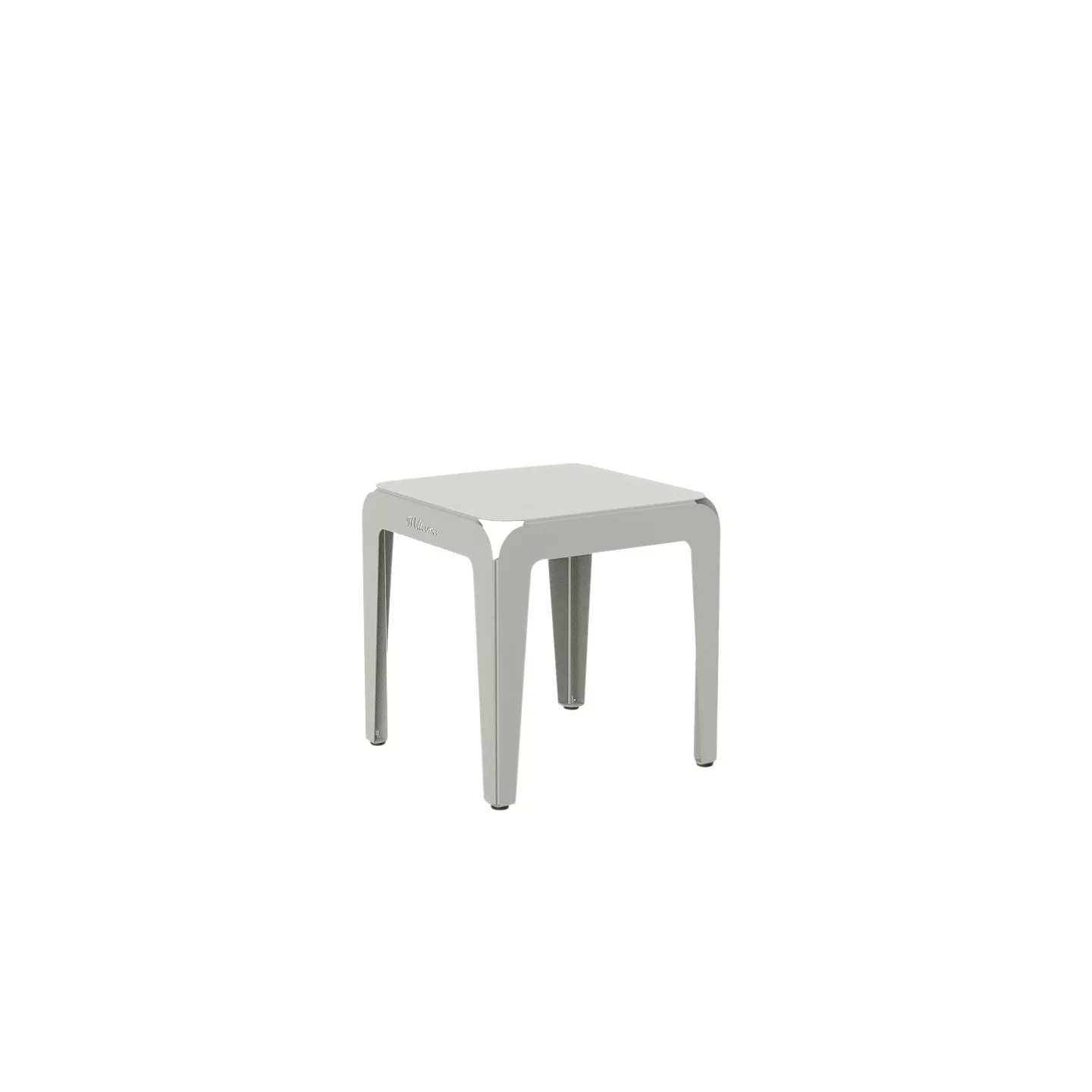 Outdoor Hocker Bended Stool achatgrau günstig online kaufen