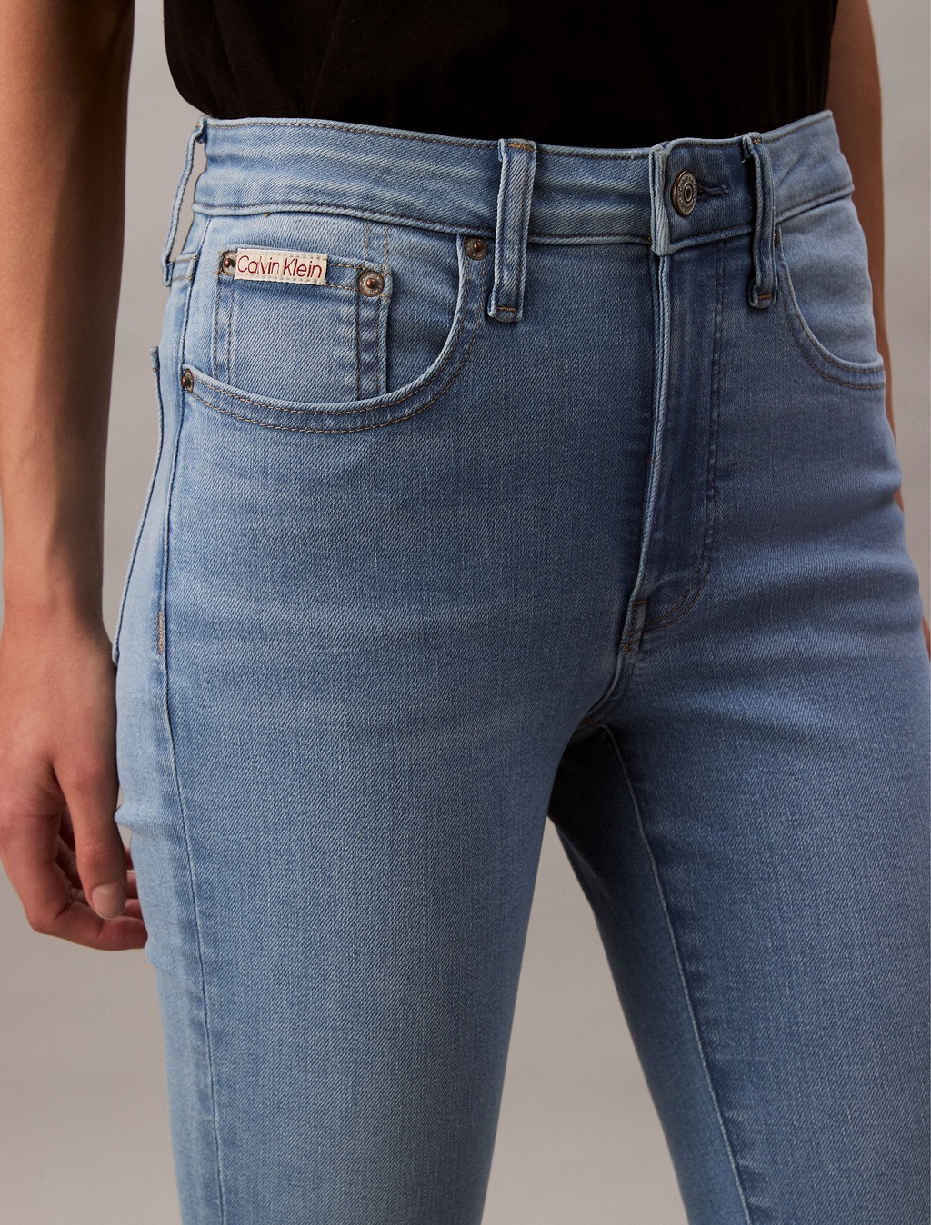Calvin Klein Jeans Skinny-fit-Jeans "MID RISE SKINNY", Mit Gürtelschlaufen günstig online kaufen