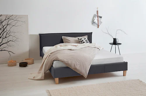 OTTO products Polsterbett "Heddi", in 5 Breiten: von 90cm-200cm, Biese am K günstig online kaufen