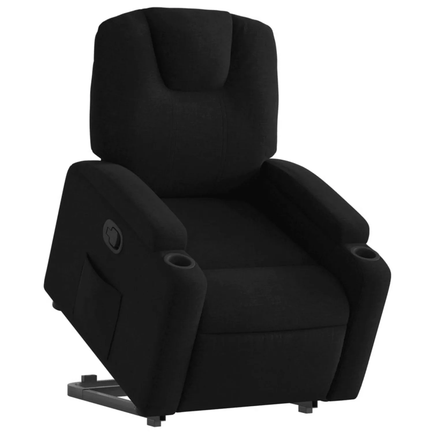 vidaXL Relaxsessel mit Aufstehhilfe Schwarz Stoff Modell 12 günstig online kaufen