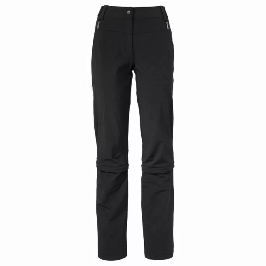 VAUDE Funktionshose Wo Farley Stretch Capri T-Zip Pants BLACK günstig online kaufen