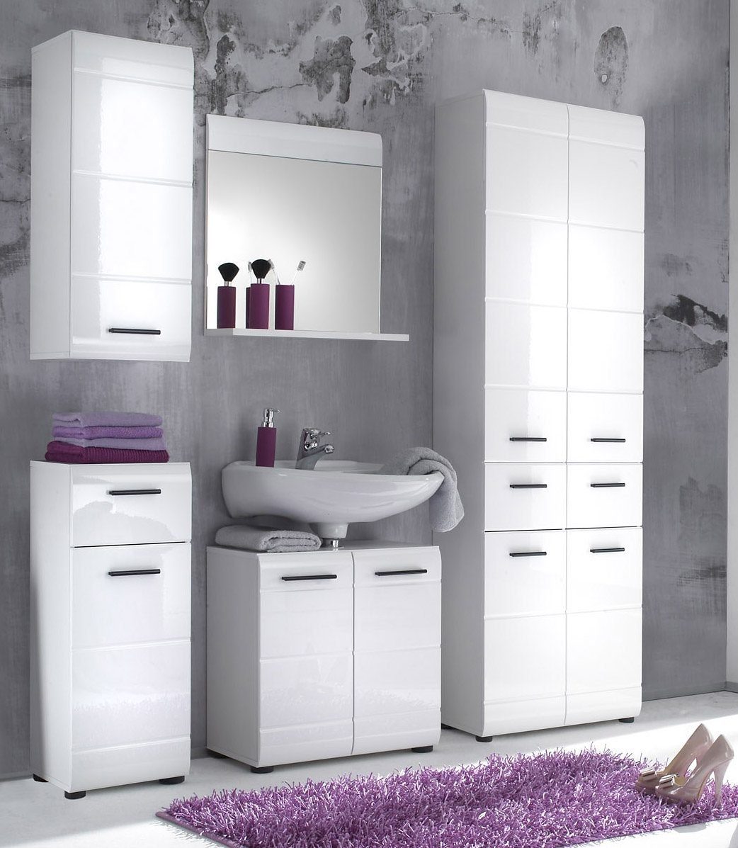 welltime Unterschrank "Sovana", Kommode mit 1 Tür & 1 Schublade - (B/T/H) 3 günstig online kaufen