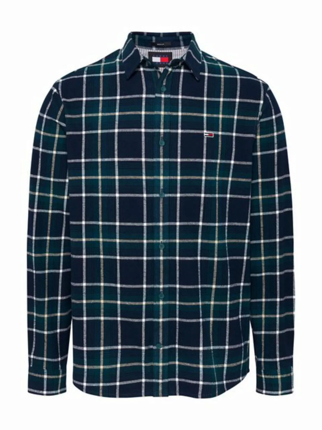 Tommy Jeans Langarmhemd TJM REG CHECK FLANNEL SHIRT EXT günstig online kaufen