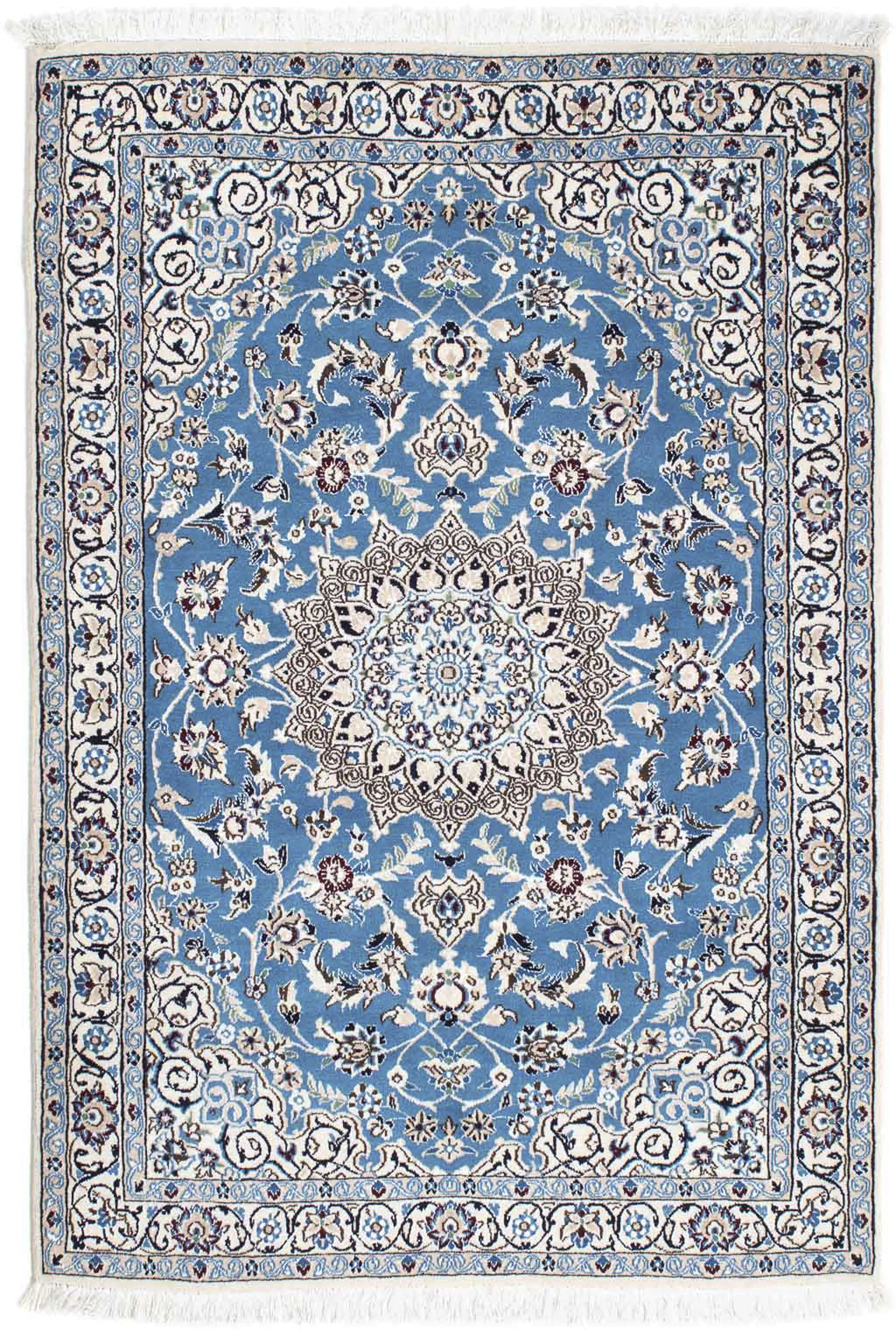 morgenland Orientteppich »Perser - Nain - Royal - 172 x 112 cm - blau«, rec günstig online kaufen