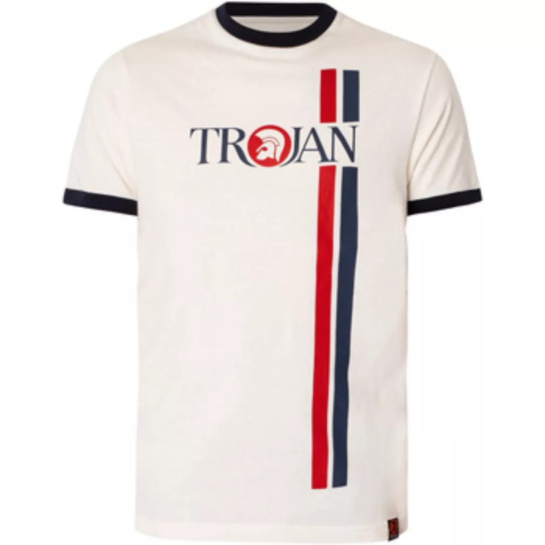 Trojan  T-Shirt T-Shirt Mit Doppelstreifen-Logo günstig online kaufen