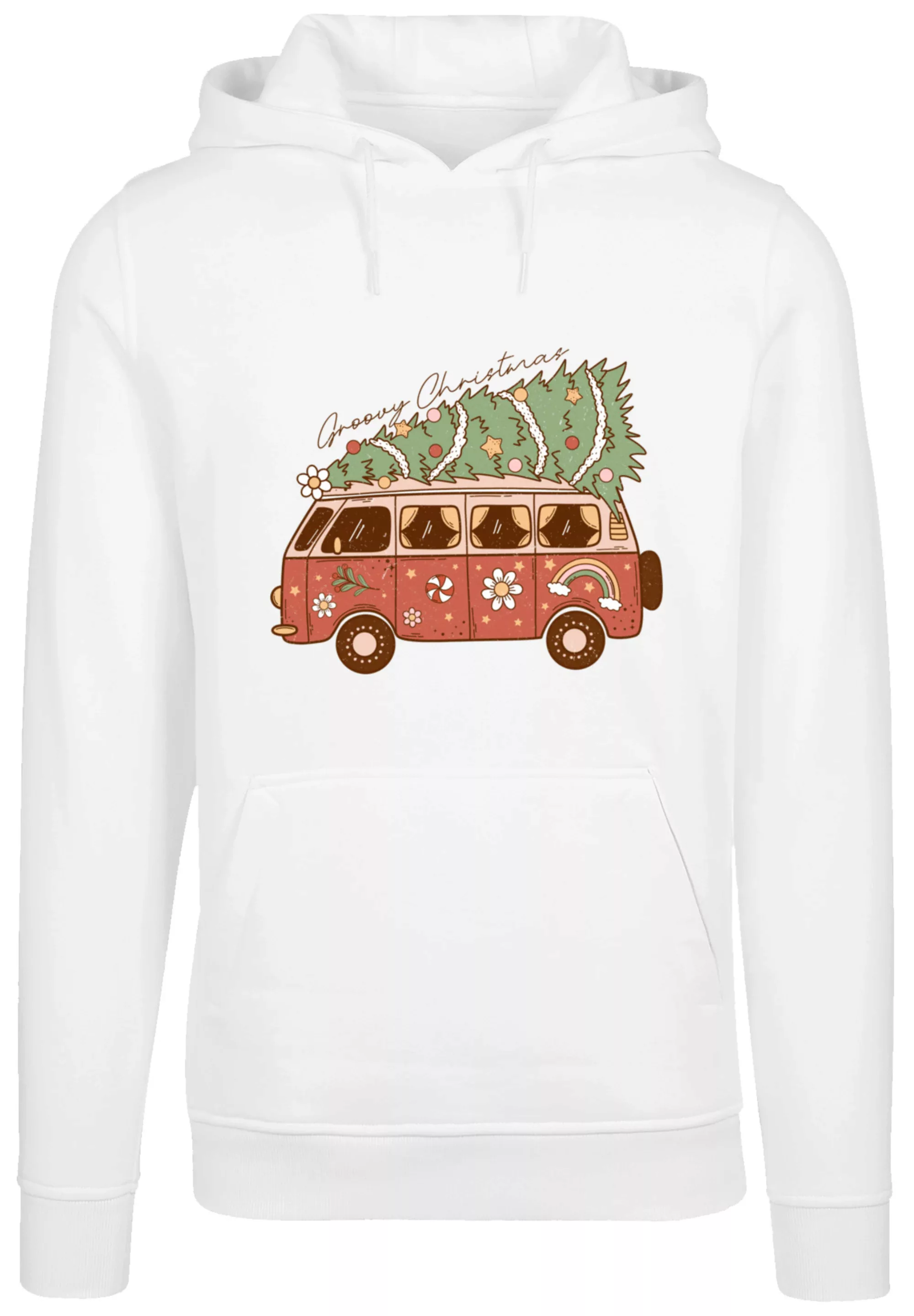 F4NT4STIC Kapuzenpullover "Groovy Christmas Camper Van", Premium Qualität günstig online kaufen