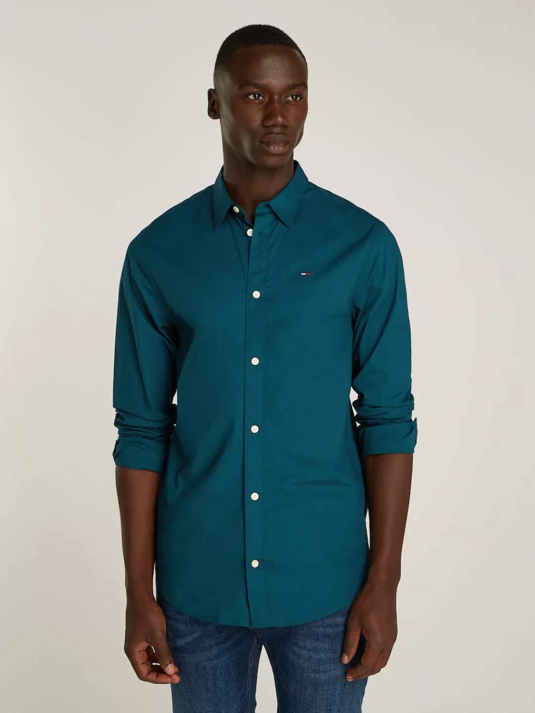 Tommy Jeans Langarmhemd "Sabim Stretch Hemd Shirt", Stretch Hemd, Premium, günstig online kaufen