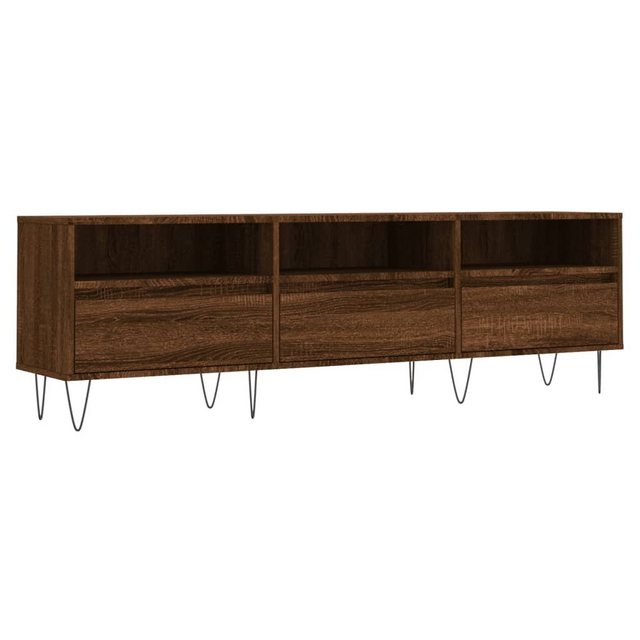 furnicato TV-Schrank Braun Eichen-Optik 150x30x44,5 cm Holzwerkstoff (1-St) günstig online kaufen