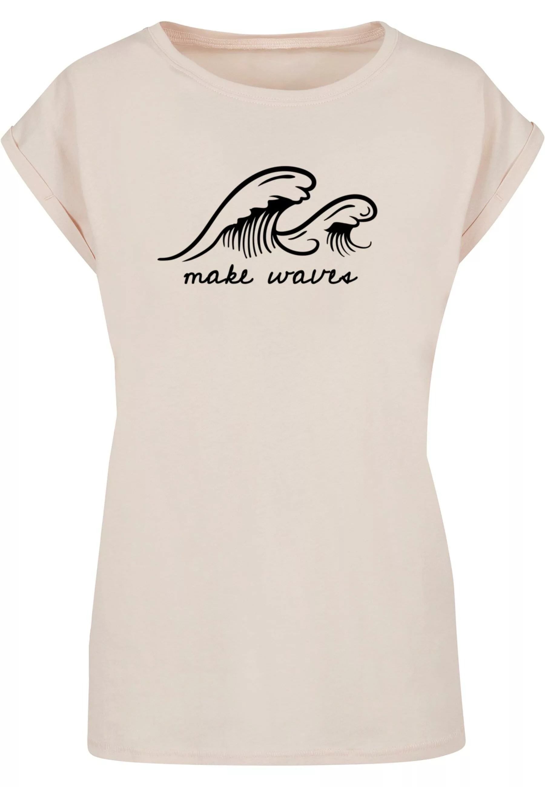 Merchcode T-Shirt "Merchcode Damen Ladies Summer - Make waves T-Shirt" günstig online kaufen