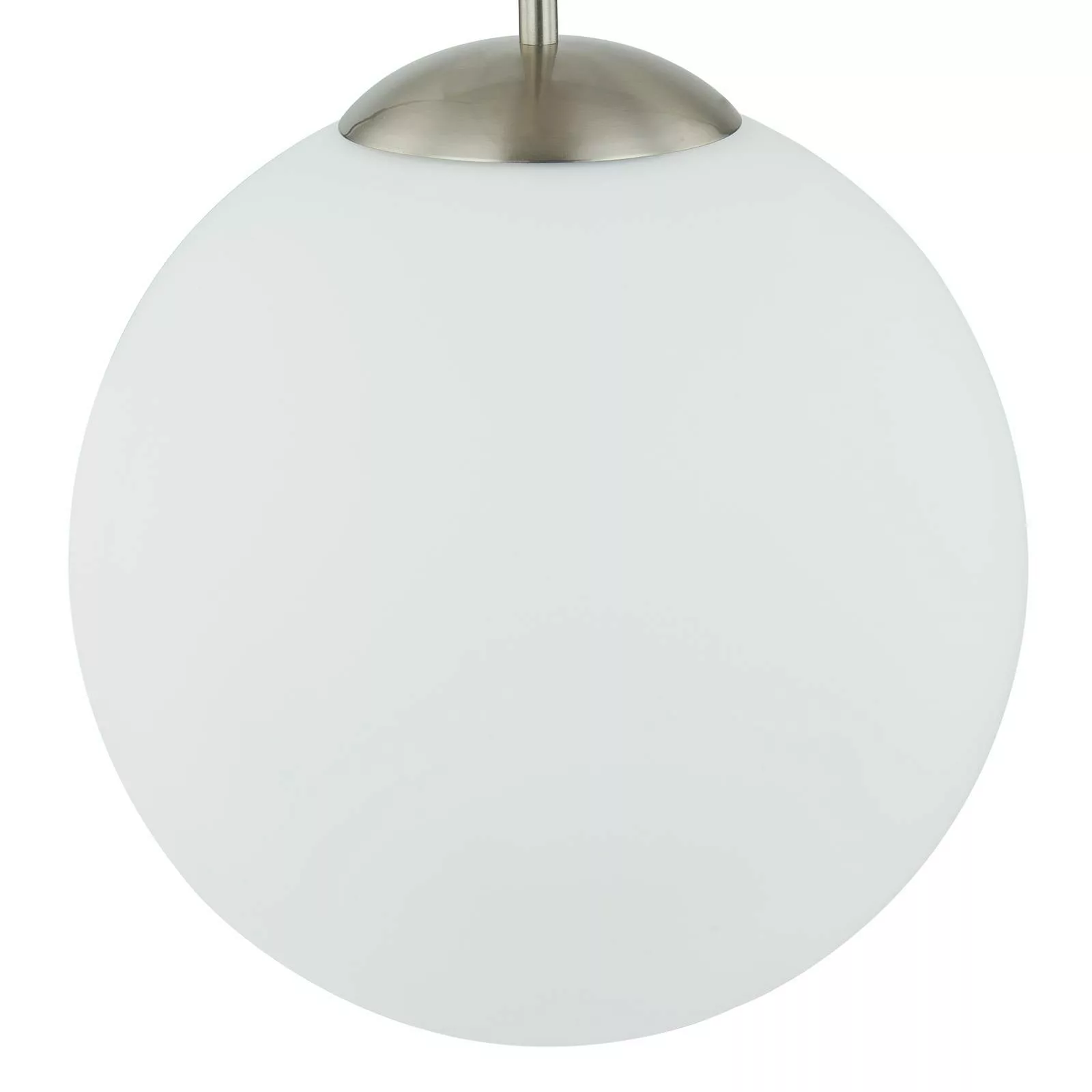Lindby Rhona Pendelleuchte, weiß, Opalglas, Ø 30 cm, E27 günstig online kaufen