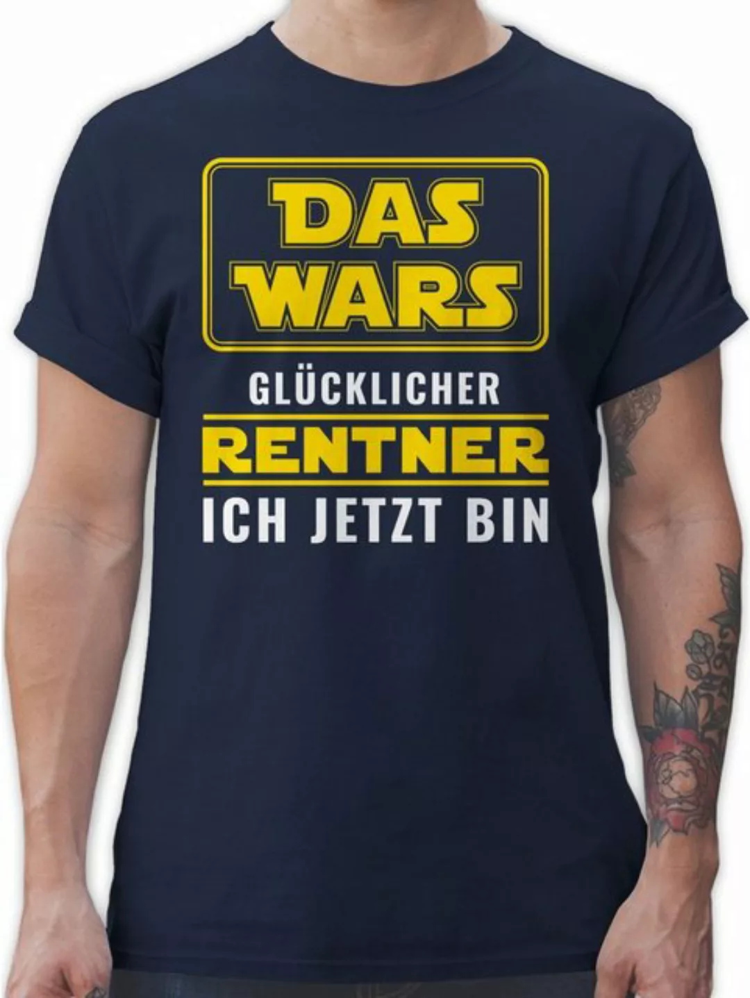 Shirtracer T-Shirt Das Wars Rente Rentner Rente günstig online kaufen