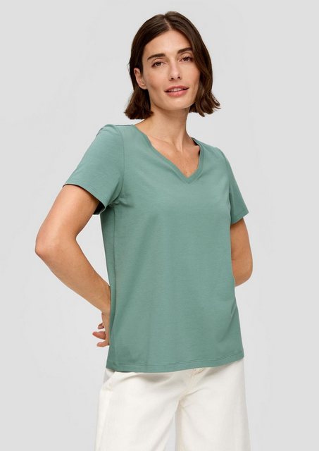 s.Oliver T-Shirt Basic softe Single-Jersey Qualität günstig online kaufen