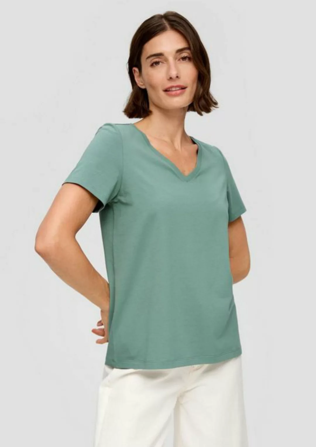 s.Oliver T-Shirt Basic softe Single-Jersey Qualität günstig online kaufen