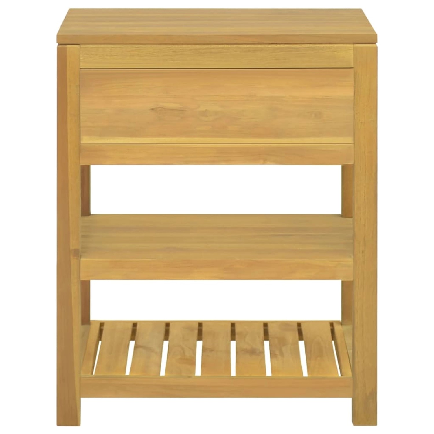 vidaXL Badschrank 60x45x75 cm Massivholz Teak Modell 1 günstig online kaufen