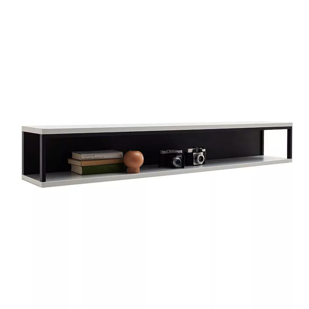 Wohnzimmer Regal modern optional mit Beleuchtung 150 cm breit günstig online kaufen