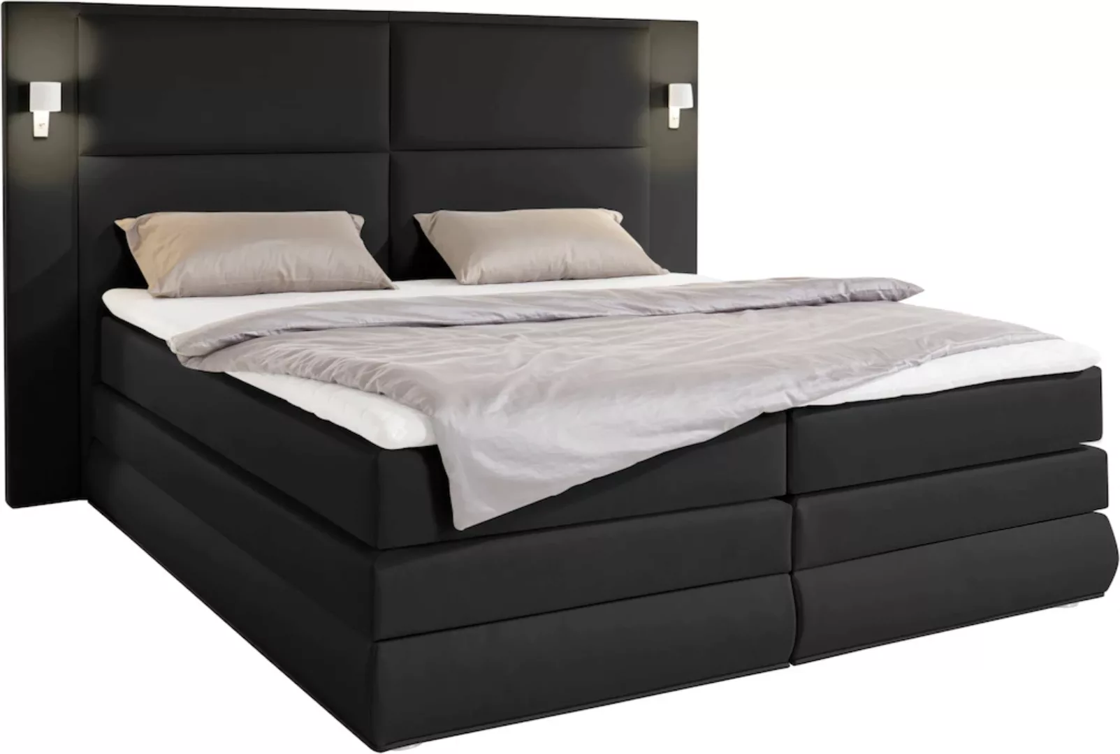 COLLECTION AB Boxspringbett Copenhagen, inklusive Bettkasten und Topper, wa günstig online kaufen