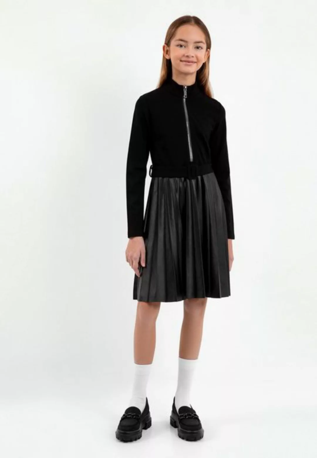 Gulliver Jerseykleid, mit modischem Faltenrockteil günstig online kaufen