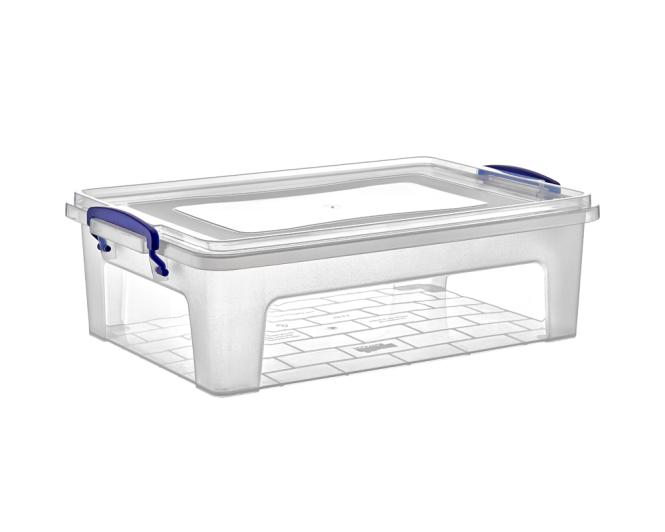 Aufbewahrungsbox MICHELINO ca. 6 Liter 1 Stück transparent günstig online kaufen