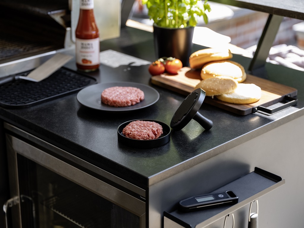 WENKO Burgerpresse »Burger-Set«, (Set, 2 St.), Hamburgerpresse & Plancha Sp günstig online kaufen