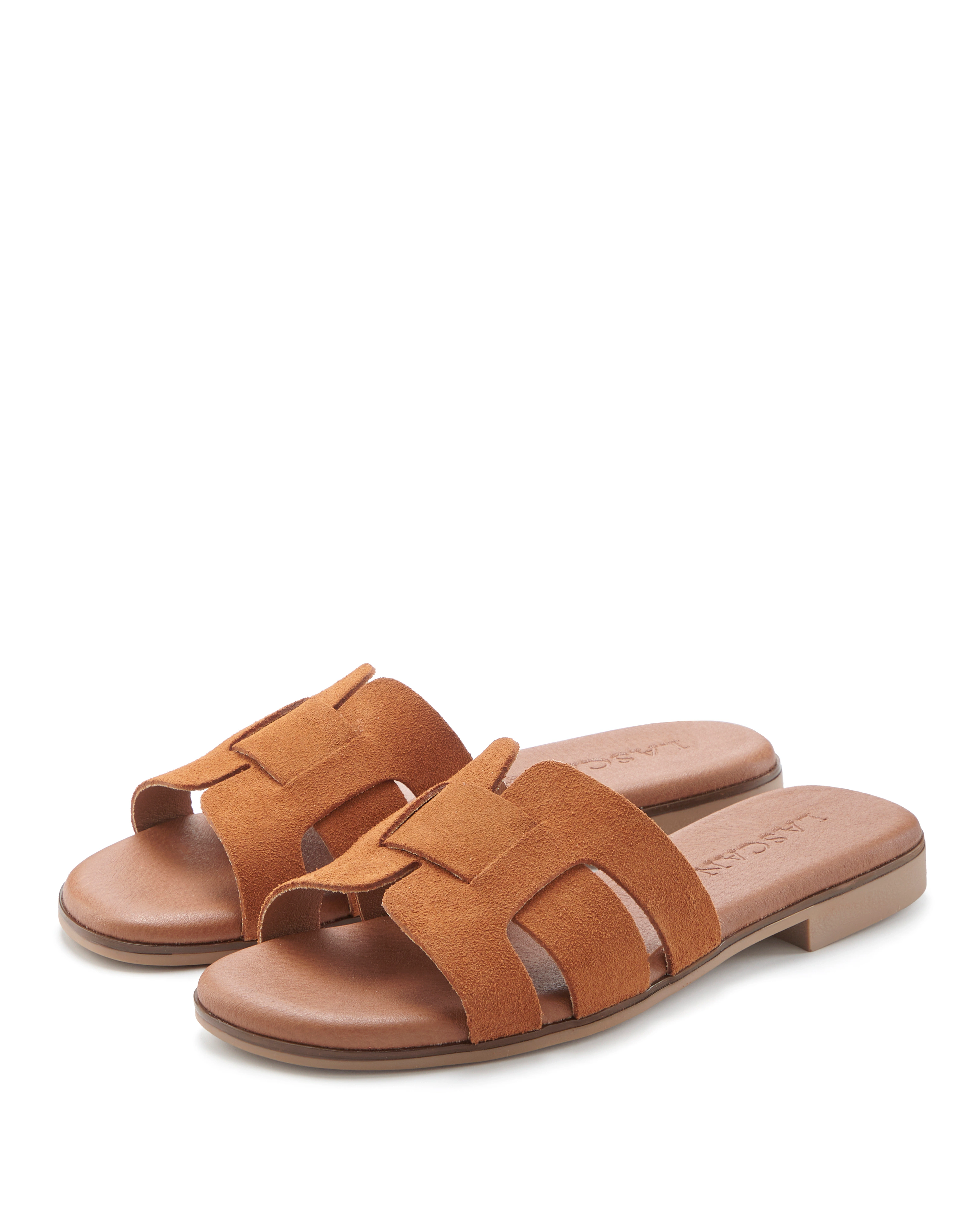 LASCANA Pantolette "Mule, Sandale, offener Schuh", aus hochwertigem Leder günstig online kaufen