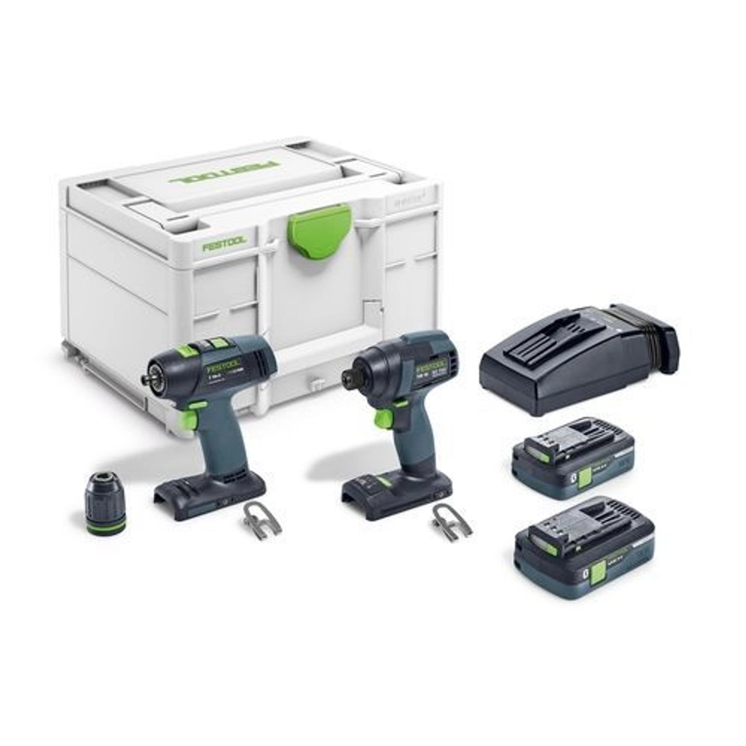 Festool Schrauber- und Bohrer-Set TID 18 HPC 4,0 I-Set T18 - 577244 günstig online kaufen