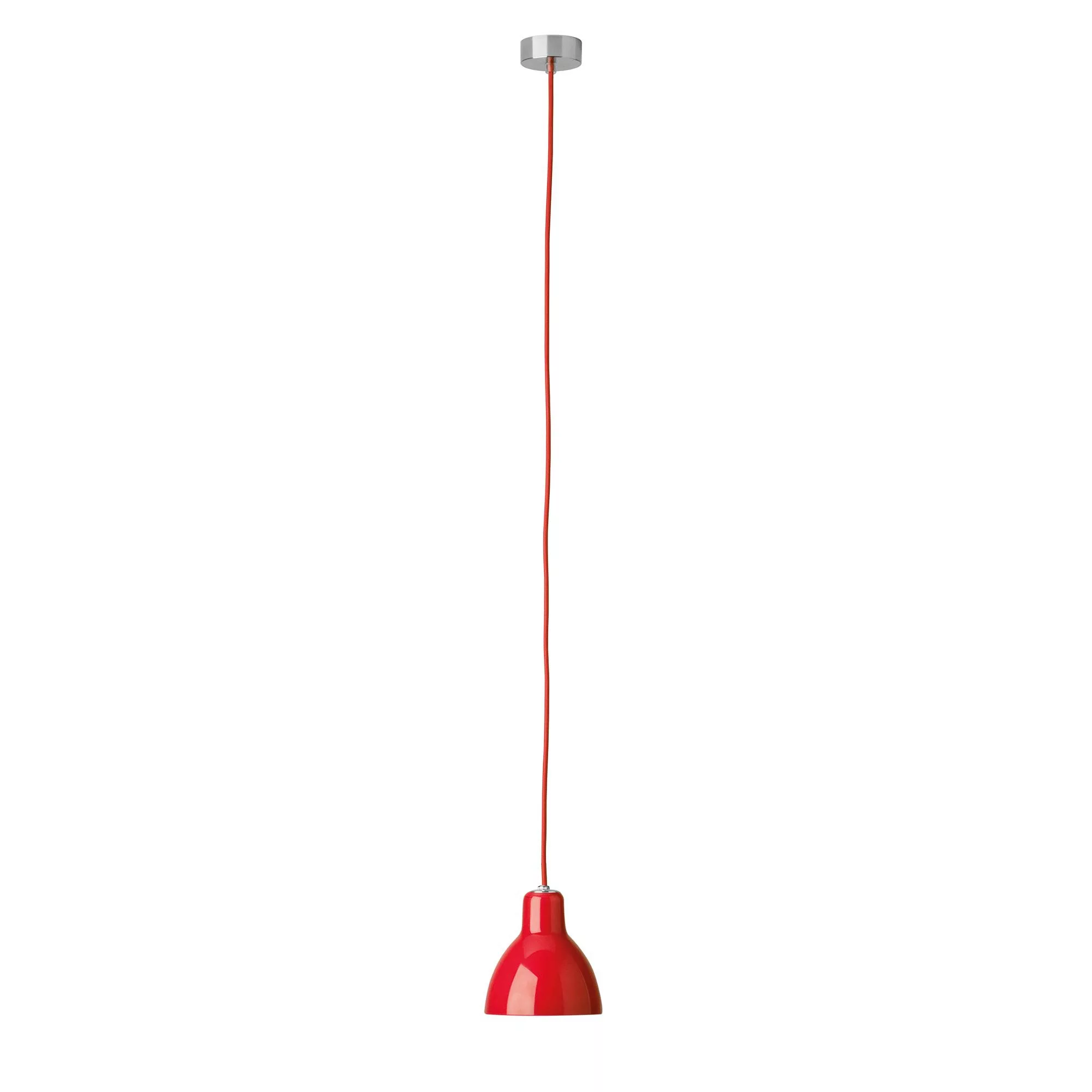 Rotaliana - Luxy H5 Pendelleuchte - rot/glänzend/Kabel rot/Ø 13,5cm günstig online kaufen