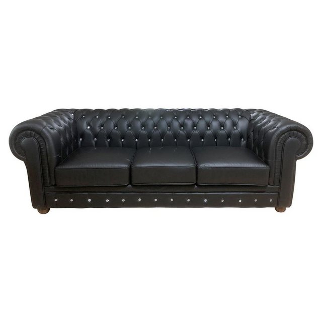 Salottini Chesterfield-Sofa 3er Sofa Chesterfield 3-Sitzer Couch Newcastle günstig online kaufen